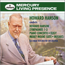 Howard Hanson Conducts Howard Hanson : Eastman-Rochester Orchestra