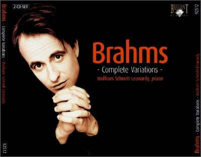 Brahms : Complete Variations : Wolfram Schmitt Leonardy