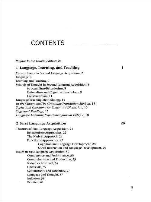 Principles of Language Learning and Teaching, 4/E