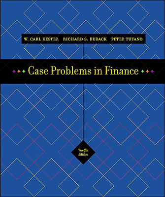 Case Problems in Finance (Paperback + CD-ROM, 12th Edition)