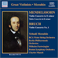 Yehudi Menuhin 멘델스존 / 브루흐: 바이올린 협주곡 (Mendelssohn / Bruch : Violin Concerto)