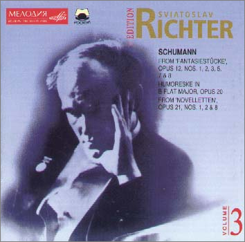 Schumann : FantasiestuckeㆍHumoreskeㆍNovelletten : Richter