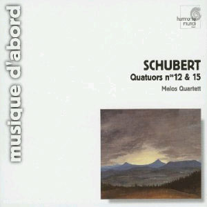 Schubert : String Quartet No.12 &amp; No.15 : Melos Quartett