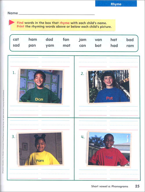 Modern Curriculum Press Phonics Level B : Student's Book