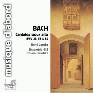 Rene Jacobs 바흐: 알토를 위한 칸타타 - 르네 야콥스 (Bach: Alto Cantata BWV35, 82, 53)