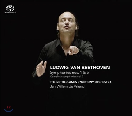 Jan Willem de Vriend 베토벤: 교향곡 1번, 5번 (Beethoven: Complete Symphonies Vol.2 - Symphonies Nos.1, 5)