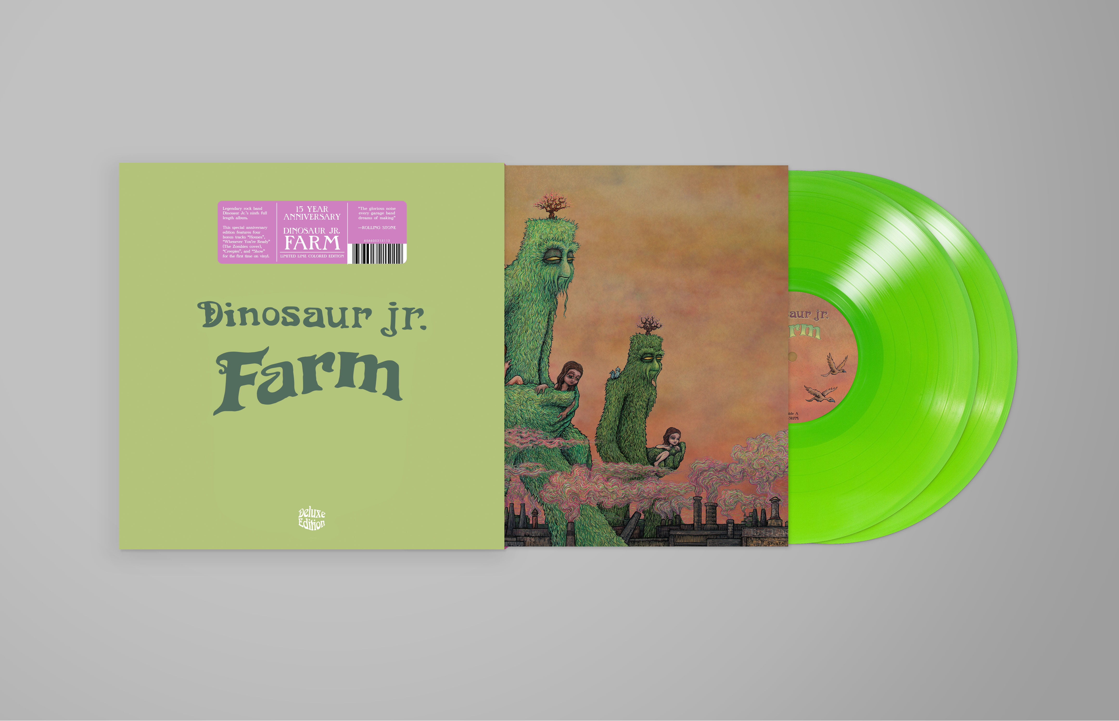 Dinosaur Jr. (다이노소어 주니어) - Farm [라임 그린 컬러 2LP]