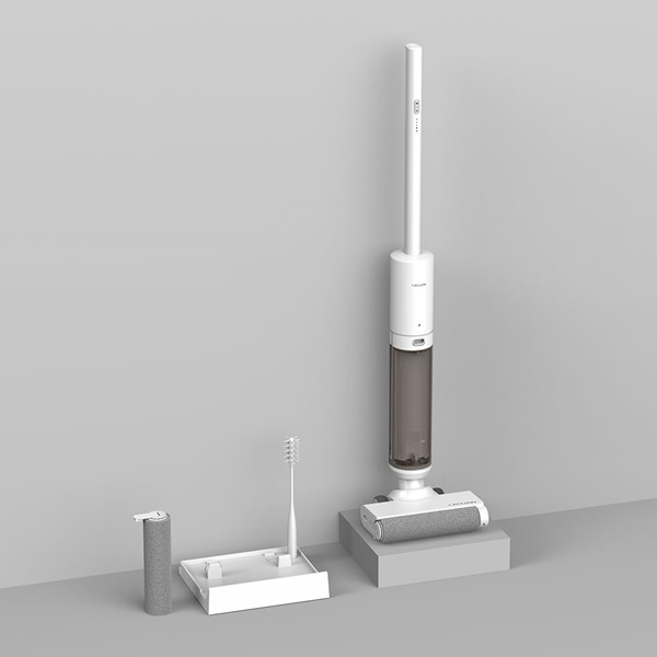 [라쿠진] 자동세척 습건식 겸용 무선 진공 물걸레 청소기 (LCZ2211WT)