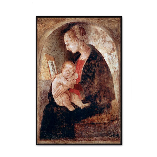 라파엘로 - 책을 읽는 성모 (성모 마리아와 아기 예수) Virgin Mary Reading (Madonna with Child) 