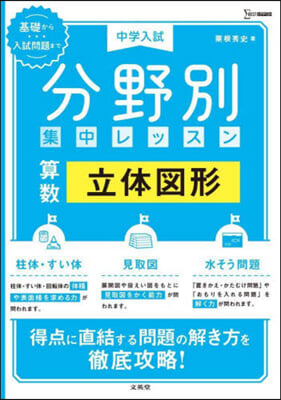 中學入試 分野別集中レッス 算數 立體圖形