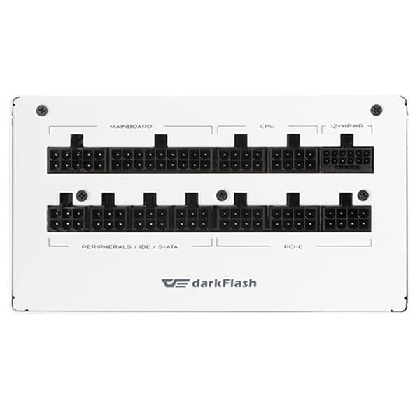 darkFlash UPMOST 850W 80PLUS골드 풀모듈러 ATX3.0 화이트