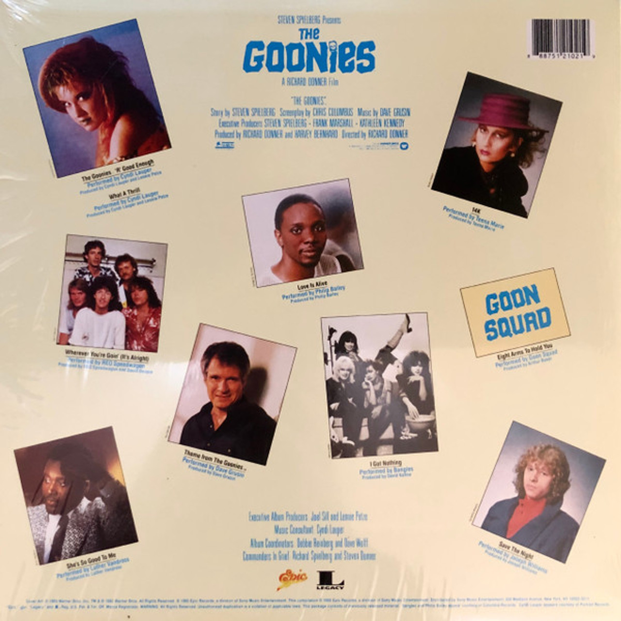 구니스 OST (The Goonies - Original Motion Picture Soundtrack) [LP]