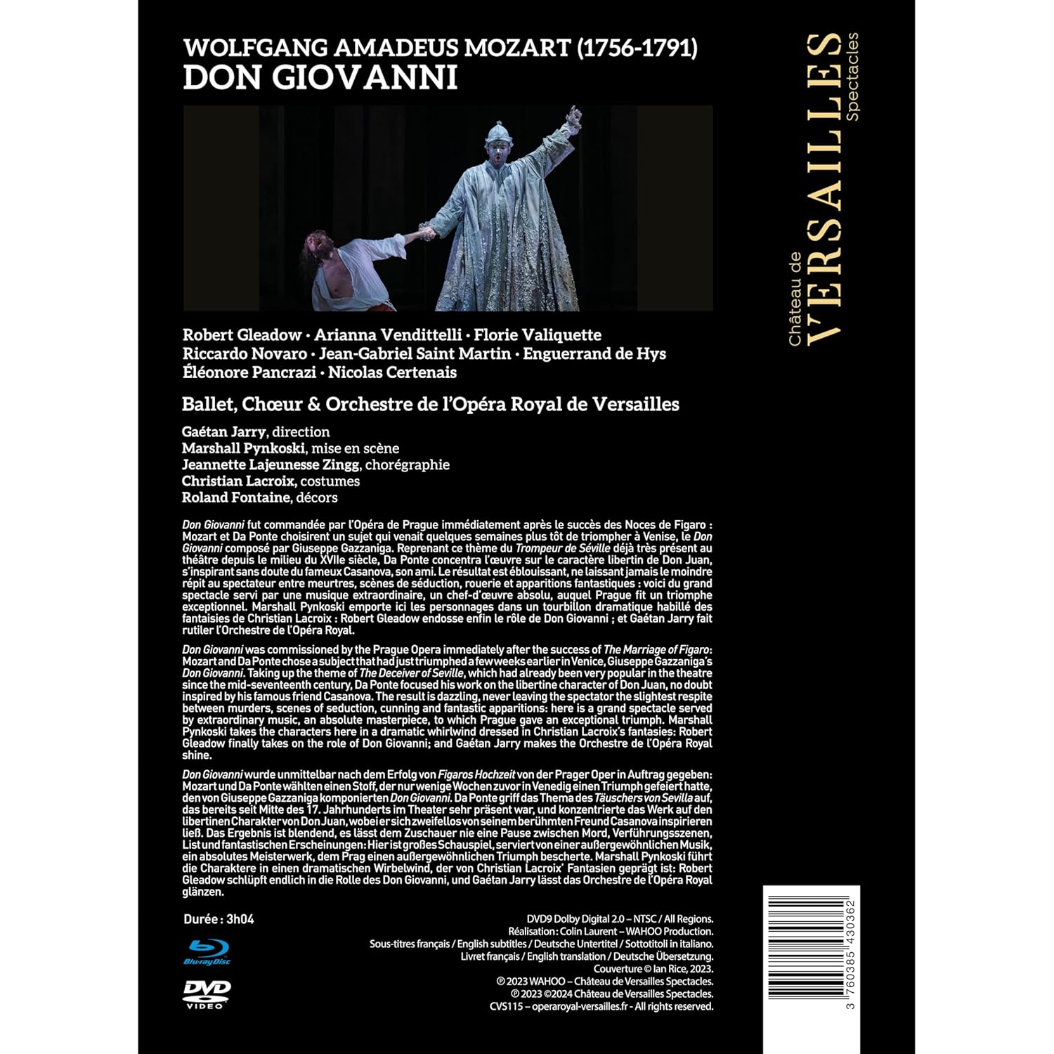 Gaetan Jarry 모차르트: 오페라 '돈 조반니' (Mozart: Don Giovanni)