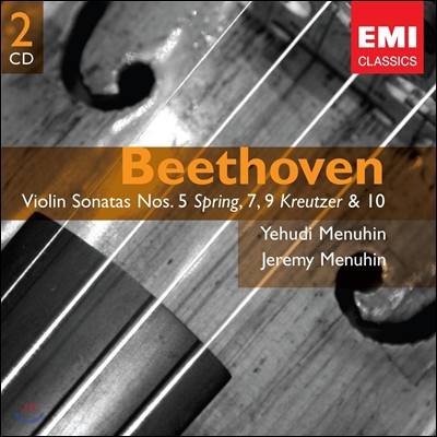 Yehudi Menuhin 베토벤: 바이올린 소나타 5번 '봄', 7번, 9번 '크로이처' (Beethoven: Violin Sonatas 'Spring', 'Kreutzer')