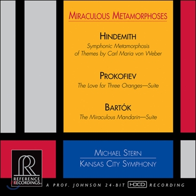 Kansas City Symphony 신비로운 변형 - 힌데미트 / 프로코피에프 / 바르톡 (Miraculous Metamorphoses - Hindemith / Prokofiev / Bartok)