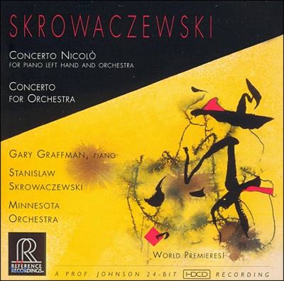 Stanislaw Skrowaczewski 스크로바체프스키: 니콜로 협주곡, 오케스트라 협주곡 (Skrowaczewski: Concerto Nocolo, Concerto for Orchestra)
