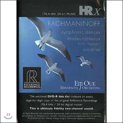 Eiji Oue 라흐마니노프: 교향적 무곡, 회화적 연습곡, 보칼리즈 (Rachmaninov: Symphonic Dances, Etudes-Tableaux, Vocalise)