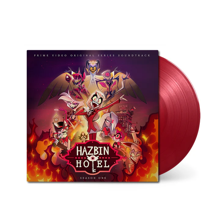 해즈빈 호텔 애니메이션 음악 (Hazbin Hotel Original Soundtrack) [파이어 레드 컬러 LP]