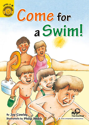 [중고-상] Sunshine Readers Level 2 : Come for a Swim! (Paperback + CD 1장)