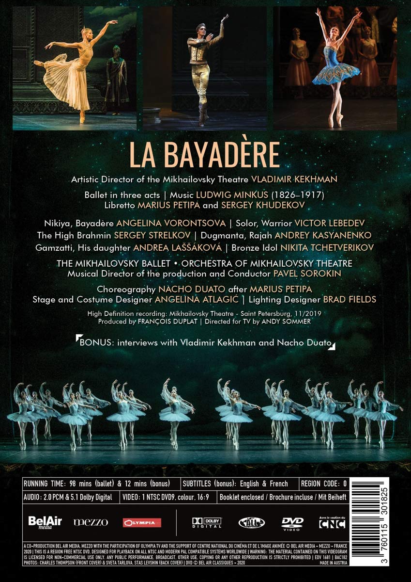 Mikhailovsky Ballet 밍쿠스: 라 바야데르 (Minkus: La Bayadere)