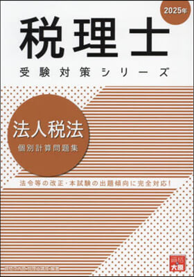 ’25 法人稅法 個別計算問題集