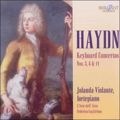 Jolanda Violante 하이든: 키보드 협주곡 3, 4, 11번 (Haydn: Keyboard Concertos)