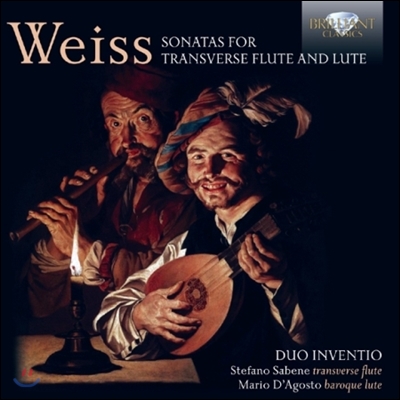 Duo Inventio 바이스: 트라베르소 플루트와 류트를 위한 소나타 (Weiss: Sonatas for Tranverse Flute and Lute)