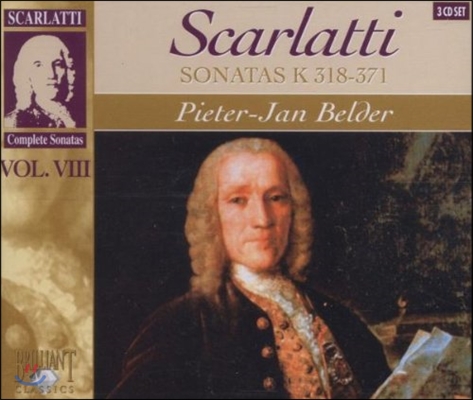 Pieter-Jan Belder 스카를라티: 건반 소나타 전곡 8집 - 피터-얀 벨더 (Domenico Scarlatti: Sonata Vol.VIII - K.318-371)