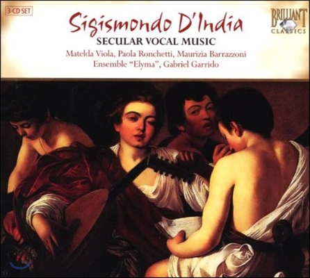 Ensemble Elyma 시기스몬도 댕디아: 세속 성악곡 (Sigismondo d'India: Secular Vocal Music)