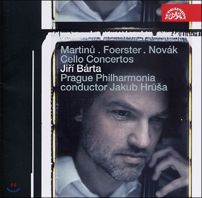 Jiri Barta 마르티누 / 푀르스터: 첼로 협주곡/ 노바크: 첼로와 오케스트라를 위한 카프리치오 (Martinu / Foerster: Cello Concertos, Novak: Capriccio For Cello And Small Orchestra)