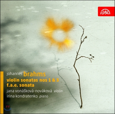 Jana Vonaskova-Novakova 브람스: 바이올린 소나타 1번, 3번, F.A.E.소나타 (Brahms: Violin Sonata Nos.1, 3, F.A.E Sonata)