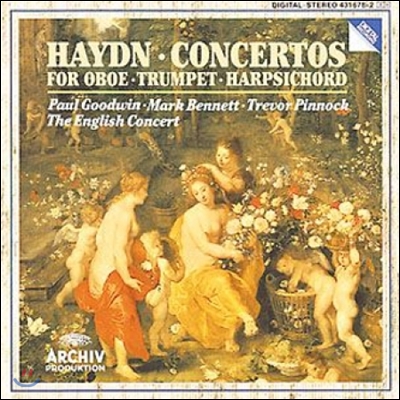 Trevor Pinnock 하이든: 오보에 협주곡, 트럼펫 협주곡, 하프시코드 협주곡 (Haydn: Concertos for Oboe, Trumpet, Harpsichord)