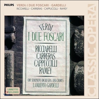 Lamberto Gardelli 베르디: 포스카리의 두 사람 (Verdi: I Due Foscari)