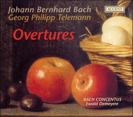 Ewald Demeyere 베른하르트 바흐 / 텔레만: 서곡 모음 (Bernhard Bach / Telemann: Overtures)