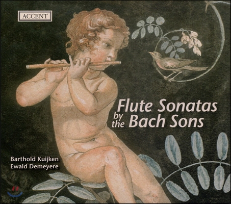 Barthold Kuijken 아들 바흐들의 플루트 소나타 (Flute Sonatas By The Bach Sons)