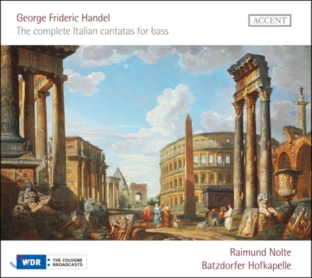 Raimund Nolte 헨델: 베이스를 위한 이탈리아 칸타타 전곡 (Handel: The Complete Italian Cantatas For Bass)