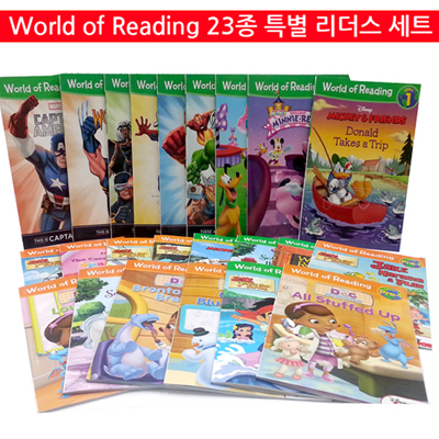 [영어원서] World of Reading 23종 리더스 세트 Pre Level 1 ~ Level 1 (Paperback)