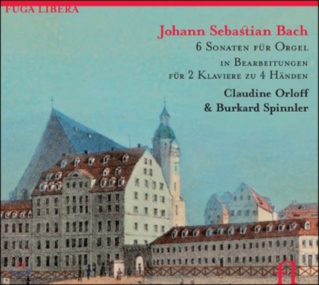 Claudine Orloff 바흐: 오르간 소나타의 네 손을 위한 편곡 버전 (Bach: 6 Sonaten fuer Orgel in Bearbeitungen fuer 2 Klaviere zu 4 Haenden)