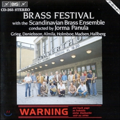 Scandinavian Brass Ensemble 브라스 페스티벌 - 그리그 / 홀베르그 (Brass Festival - Grieg / Hallberg)