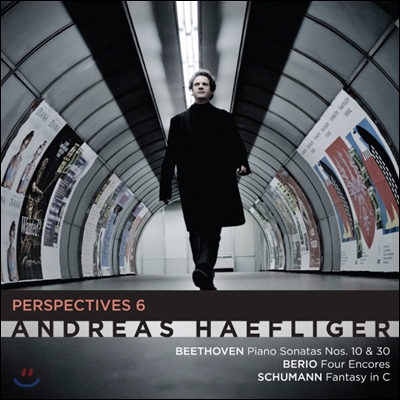 Andreas Haefliger 베토벤: 피아노 소나타 10번 / 베리오: 물 피아노, 공기 피아노 / 슈만: 환상곡 외 (Beethoven: Piano Sonata / Berio: Wasserklavier / Schumann: Fantasie)
