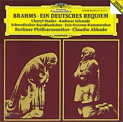 Claudio Abbado 브람스: 독일 레퀴엠 - 베를린 필하모닉, 클라우디오 아바도 (Brahms: A German Requiem)