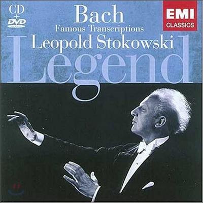 [미개봉/라이센스 CD+DVD] Leopold Stokowski Legend - Bach