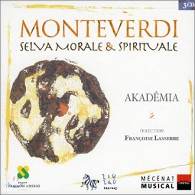 Francoise Lasserre 몬테베르디 : 도덕적이고 종교적인 숲 (Monteverdi : Selvamorale & Spirituale : AkademiaㆍFrancoise Lasserre)