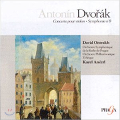 Dvorak : Violin ConcertoㆍSymphony No.8 : OistrakhㆍAncerl