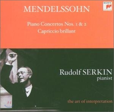 Mendelssohn : Piano Concerto : Serkin