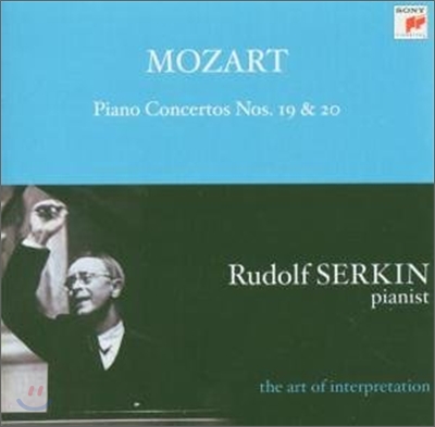 Mozart : Piano Concerto No.19 & 20 : Serkin