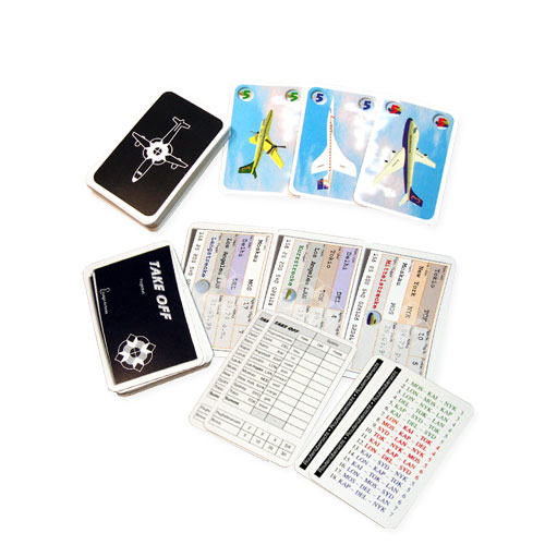 [보드게임 친구들] 테이크 오프 - 아들롱 여행 비행 스케쥴 전략 카드게임