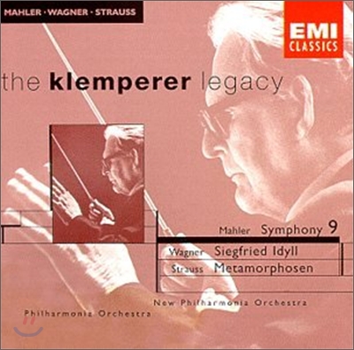 Mahler : Symphony No.9 / Wagner : Siegfried Idyll / Strauss : Metamorphosen : Klemperer