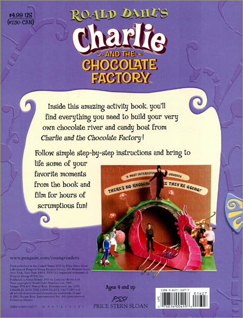 Roald Dahl's Charlie and the Chocolate Factory : Activity Book