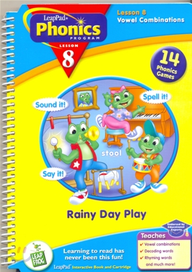 [LeapPad Book] Phonics 8 : Rainy Day Play